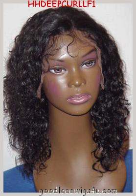 Human Hair Lace Front Wigs Deep Curl Human Hair Lace Front Wig